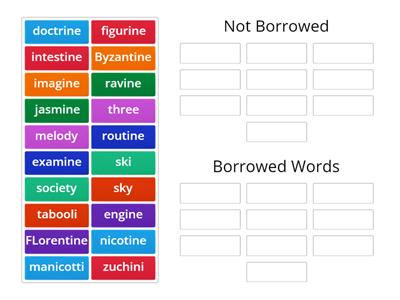 9.3 Review Borrowed Word or Not /een/ I-N-E, and I-C-I  Student pp.35-36