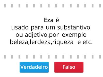 Eza na Lingua Portuguesa