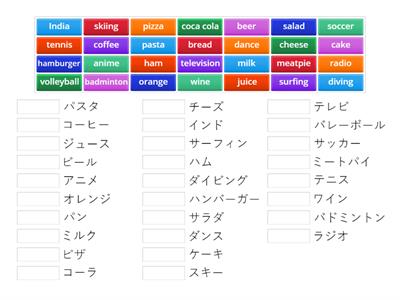 Nouns (katakana)