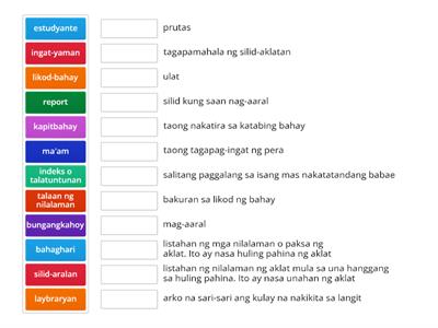 Tambalang Salita at Mga Salitang Hiram