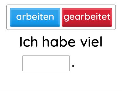 Was hast du gestern gemacht? (Teil 2)