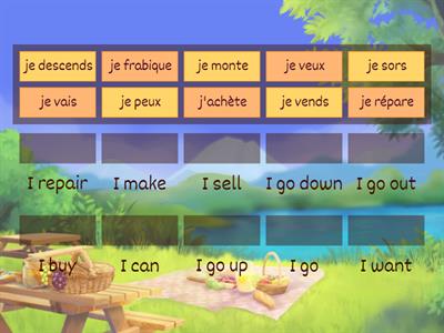 Hokko life - verbes : traduction anglais