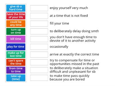 ENGLISH FILE ADVANCED 5A  TIME