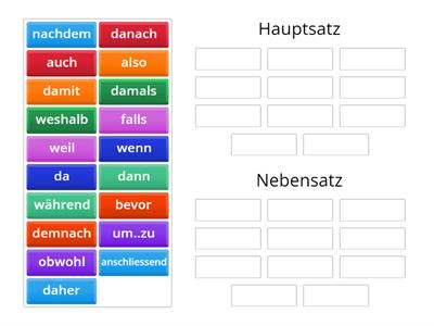 B1- Satzkonjunktionen 