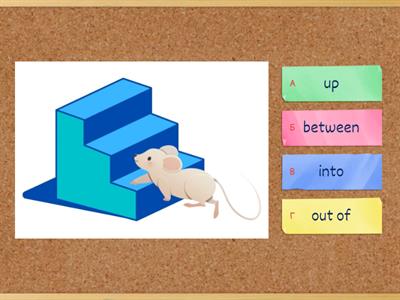 Prepositions of place and Direction