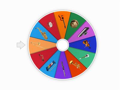 Ruleta Instrumento Musicales "loteria"