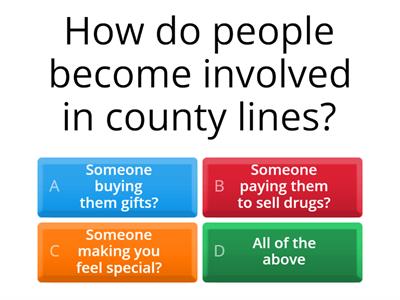 County Lines Quiz