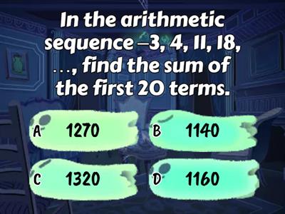 Arithmetic Sequence (Matriculation)