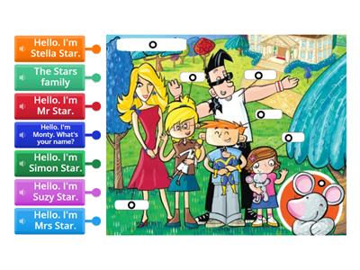 Kid's Box 1 Unit 1 - The Star family