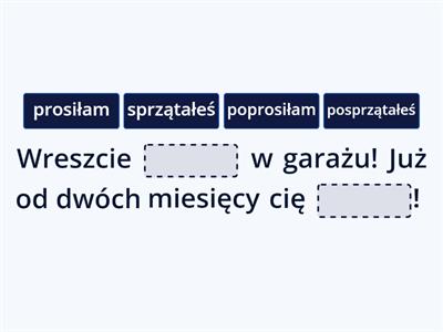 Określenia czasu + aspekty