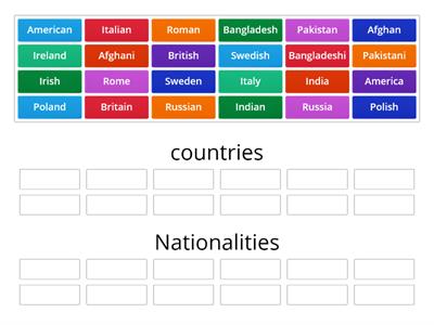 match countries and nationalities