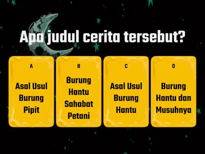 Asal Usul Burung Hantu