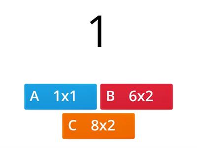 Množenje brojevima 1, 2 i 3