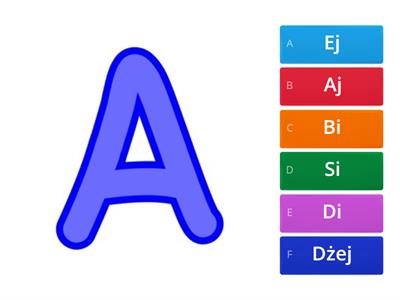 English Alphabet (simplified )