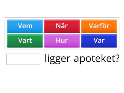 Frågeord