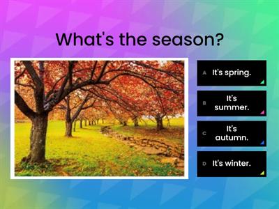 康軒英語 B2L6 Word Bank_Seasons and Weather