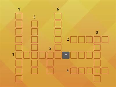 Math game Crossword