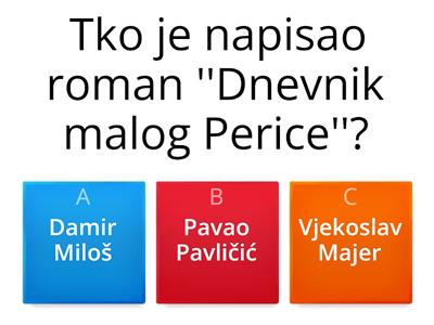 Dnevnik malog Perice - Vjekoslav Majer
