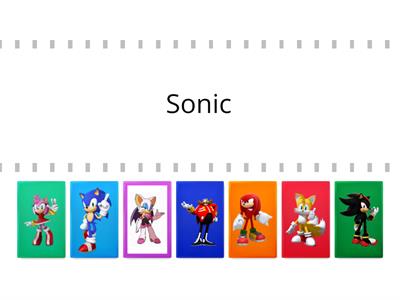 Sonicu, pronađi par