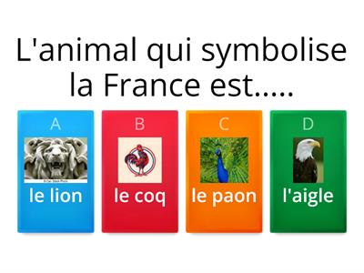 Les symboles de la France