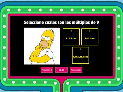 Multiplos y divisores  Matematica