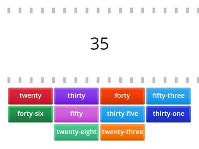 Spotlight test module 5 numbers