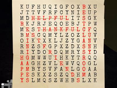 word search mini games