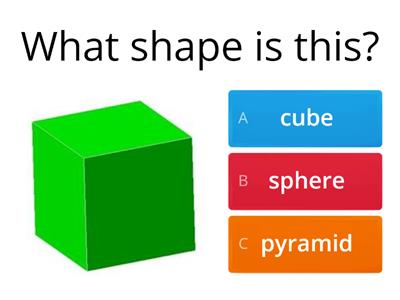 3D Shape Quiz!