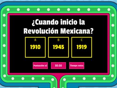 Gamificación de la Revolución Mexicana