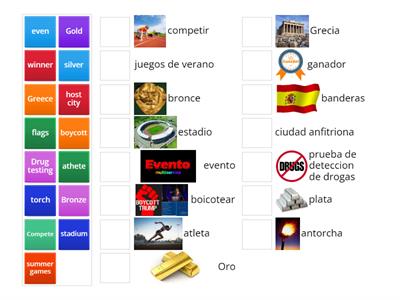 Olympics games Vocabulary