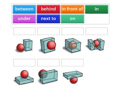 quiz Prepositions of Place