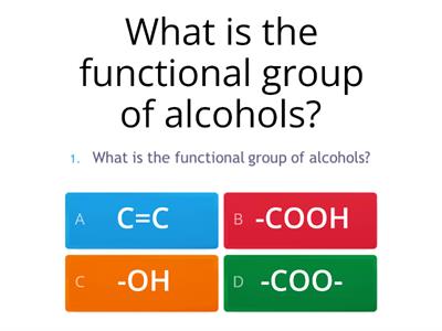 Alcohols