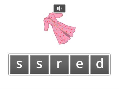 Spelling - Clothes