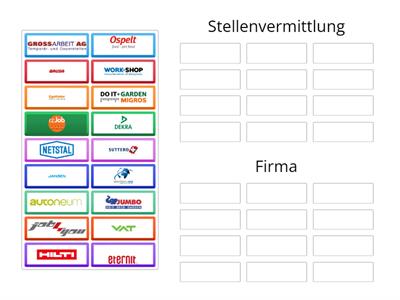 Firma oder Stellenvermittlung?