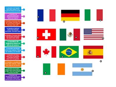 Banderas y países en español