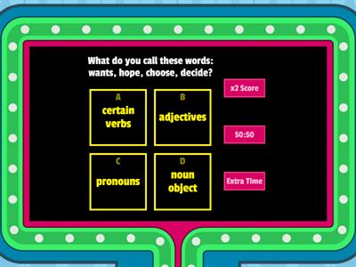 R&W activity: To-infinitive