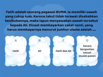 CONTOH SOAL PRETEST PPG PAI BAG.1 (KISI2 2022 BAB ZAKAT)