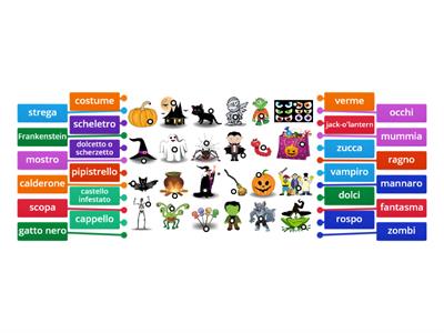 italiano Halloween vocab