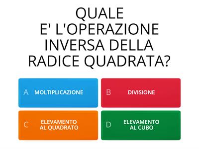 La Radice Quadrata