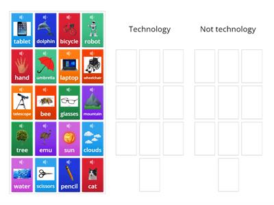 Technology or not technology?