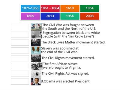3e - Timeline of Black History in the U.S. Part 2