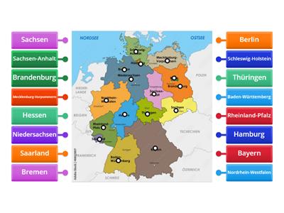 Deutschland- Bundesländer