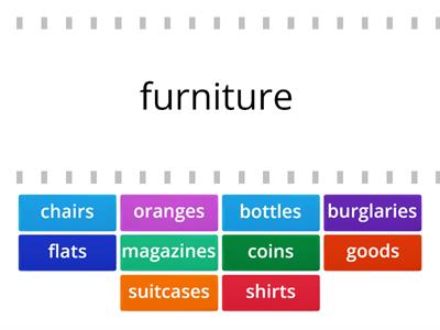 Countable and Uncountable Nouns