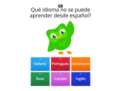 Cuánto sabes sobre Duolingo?