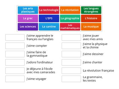 l`emploi du temps