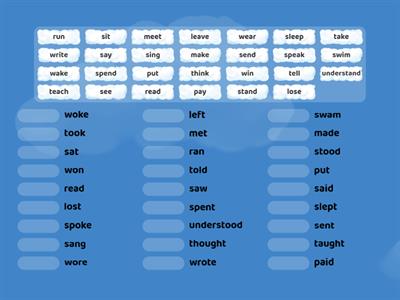 EF Elem ir.verbs 2nd forms_2nd part (L-W letters)