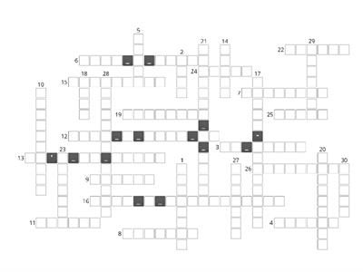 MODULE 3A - crossword