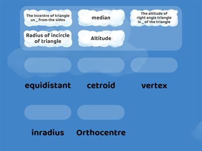 Triangle and its property