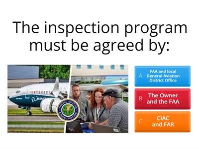 Approved inspection program