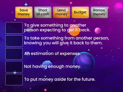 Money Vocabulary